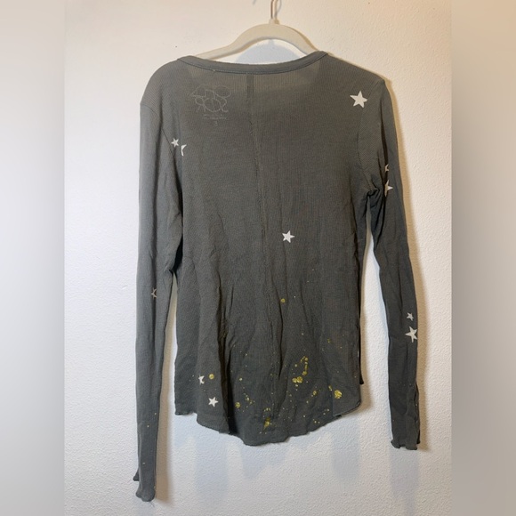 Chaser Gray Star Long Sleeve Tee - Picture 3 of 8